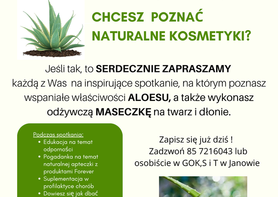 ALOESOWE SPA plakat.png